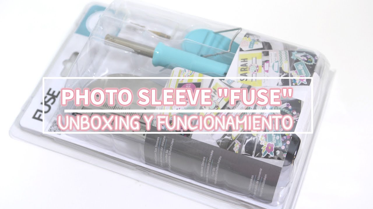 Fuse. Funcionamiento y Unboxing. Scrapbooking.