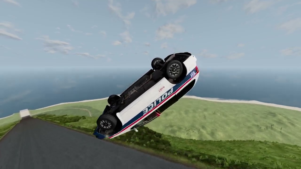High-Speed Car Accident Simulation in BeamNG.drive | Ultra-Realistic Vehicle Physics