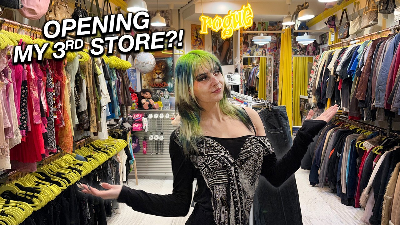Building My NYC Vintage Shop in 7 Days!✩‧₊˚ Part 2