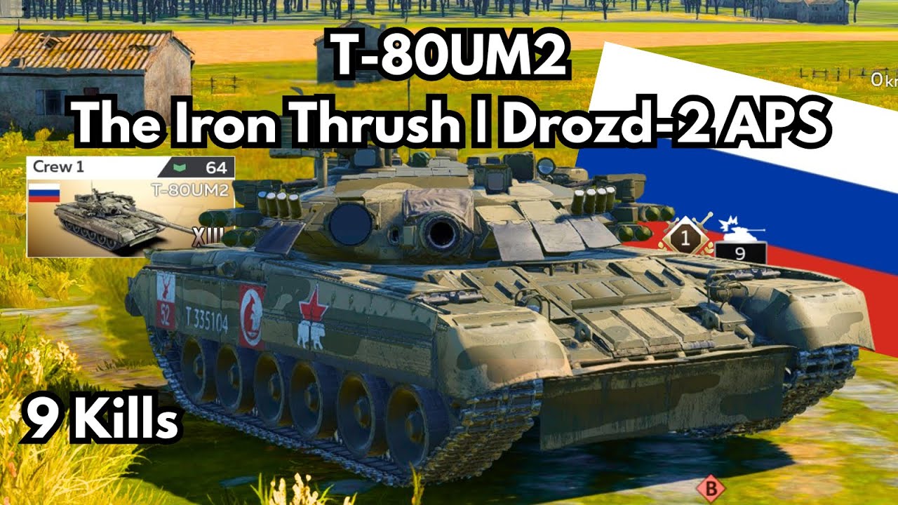 T-80UM2, Drozd-2 Active Protection System | War Thunder Mobile 