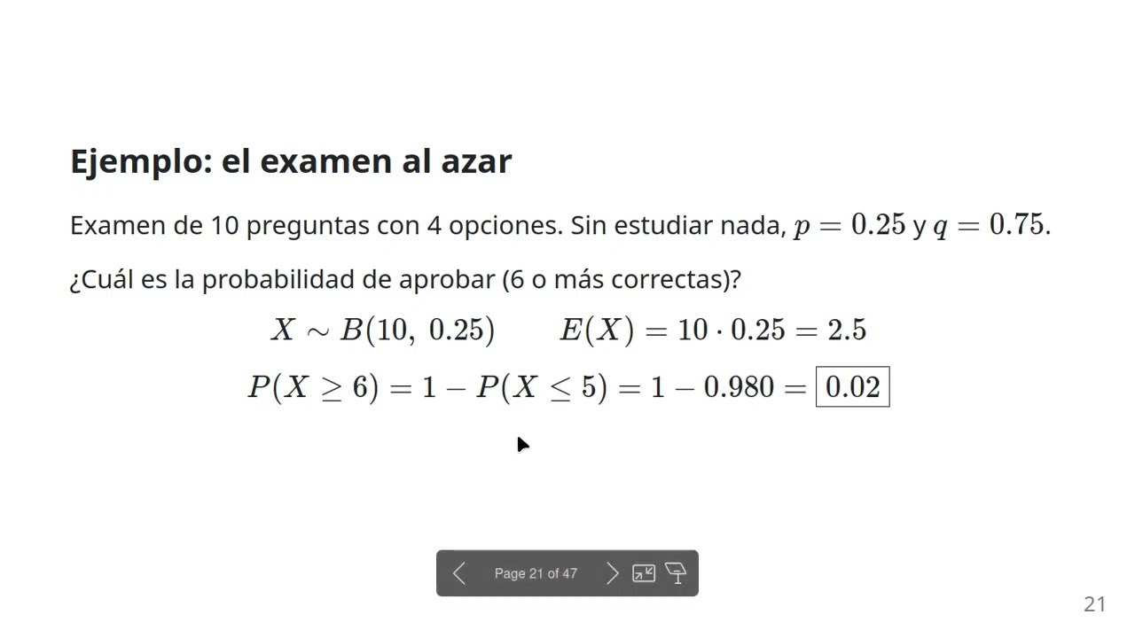 3- Distribuciones de Probabilidad [02- Modelos para Variables Discretas]