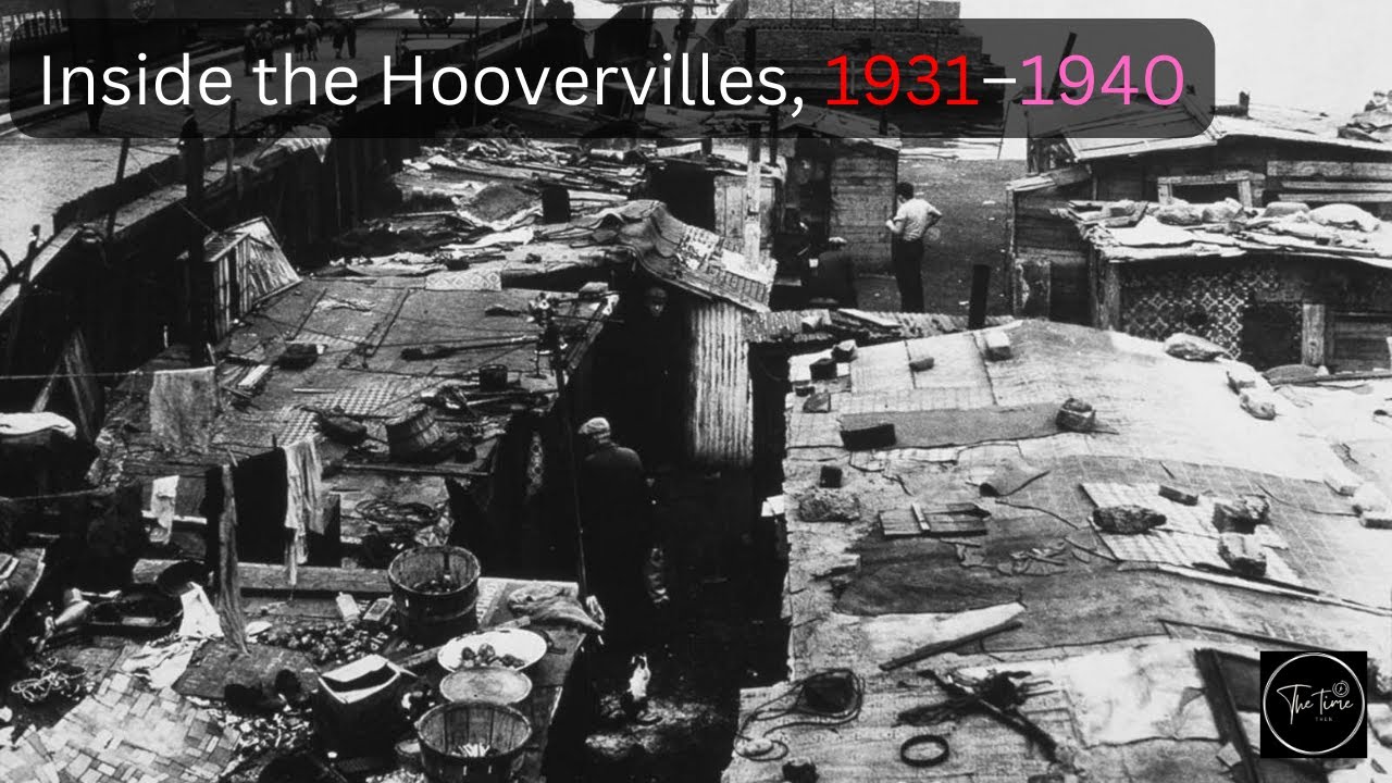 The Great Depression, 1931–1940, inside the Hoovervilles