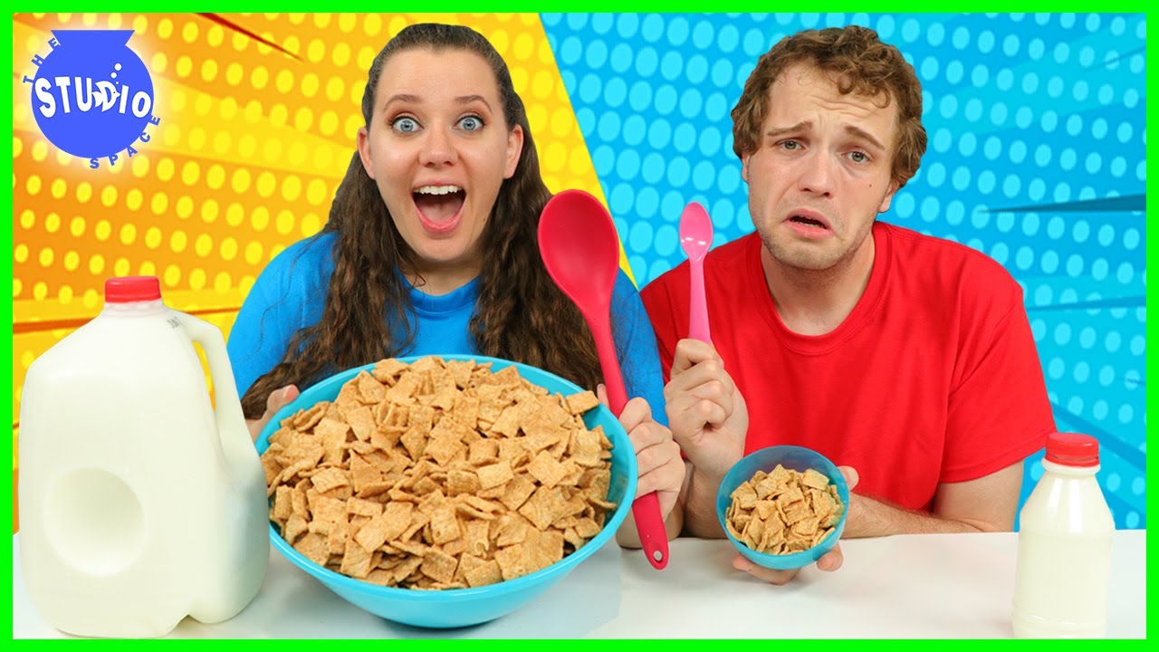 Giant Food Vs  Tiny Food Challenge for 24 Hours!