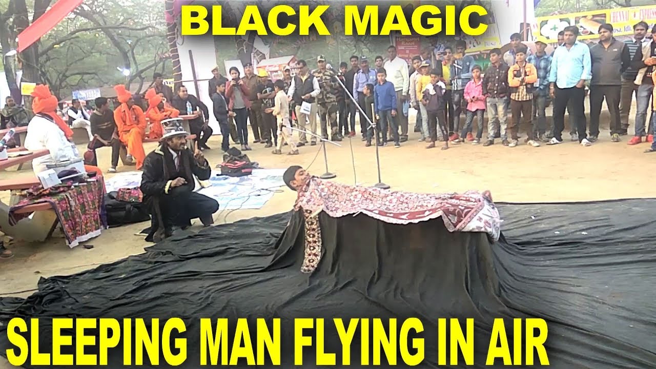 Black Magic: Sleeping Man flies in air up to 7 feet