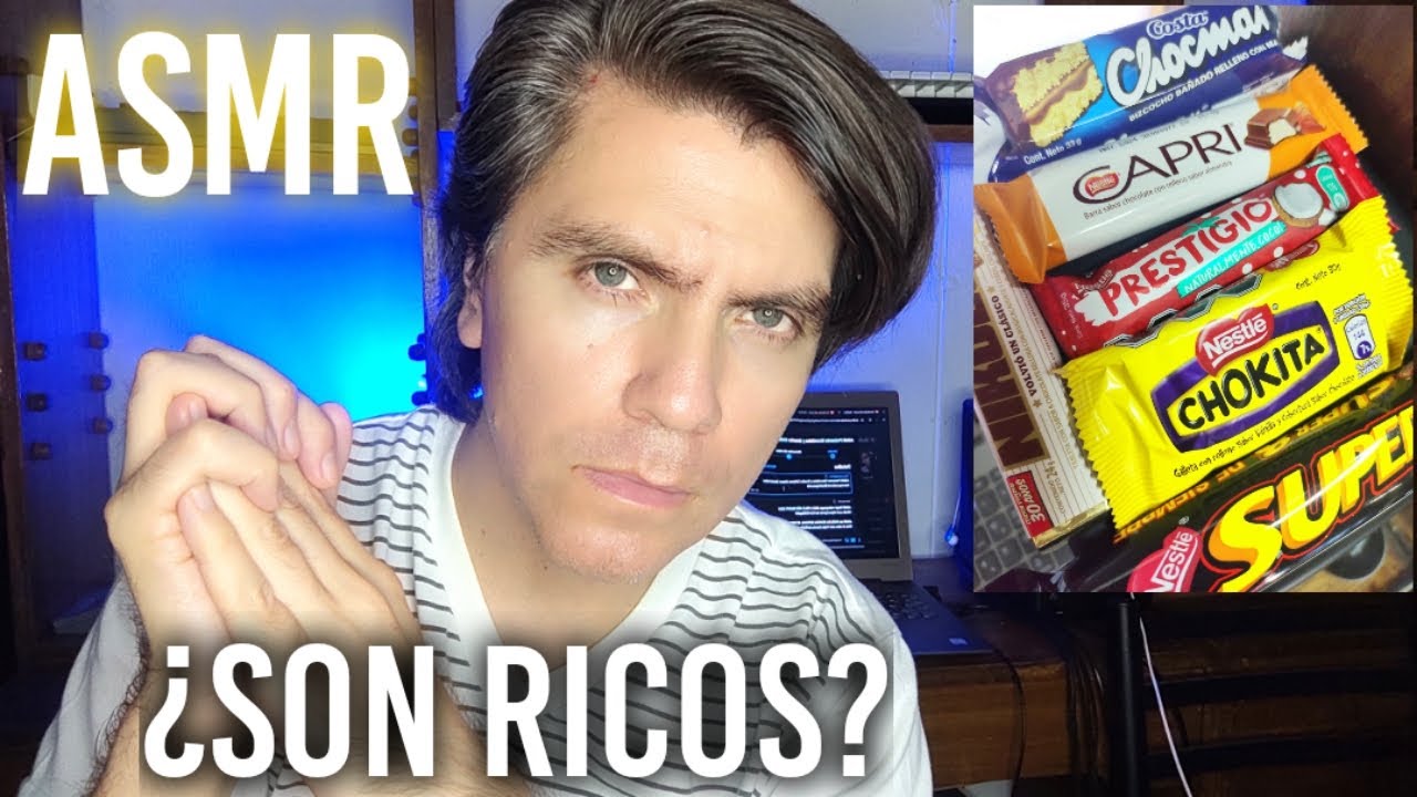 ASMR Probando Chocolates y Snacks Chilenos 🇨🇱 #Asmr #asmrvideo #asmrparadormir #eatingsounds