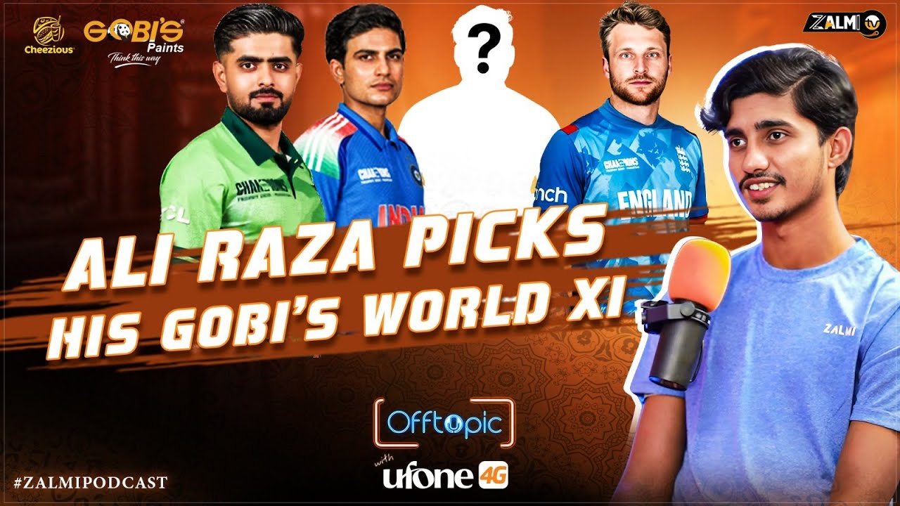 Ali Raza picks his Gobi's World XI | T20 World Cup 2026 | Zalmi Podcast | Ufone 4G | Zalmi TV