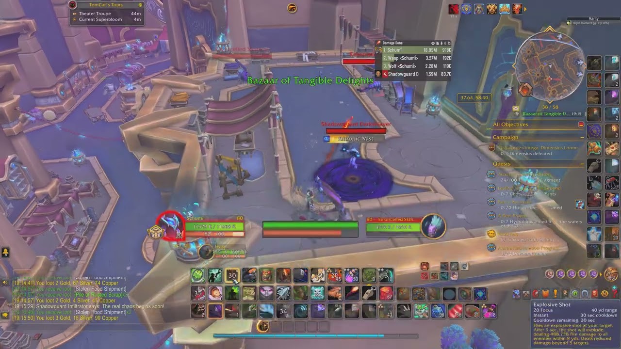 Food Run Quest - Location - WoW - K'aresh - The War Within.