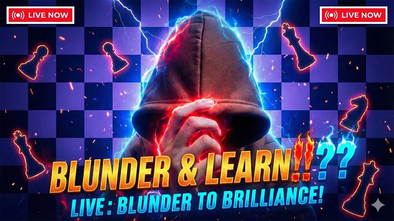 Play Chess with Viewers |  Chess Live Stream | Learning, Blundering & Improving #Chess
