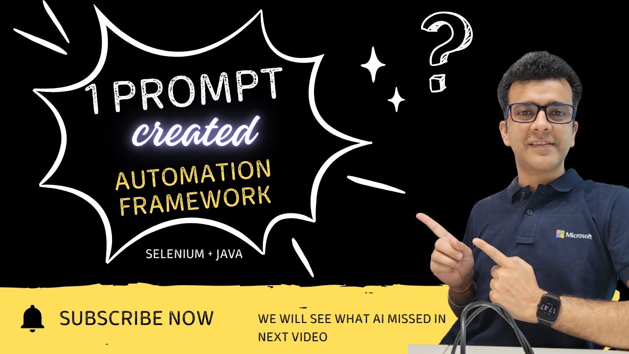 Prompt to Framework: Selenium Java Automation in Minutes