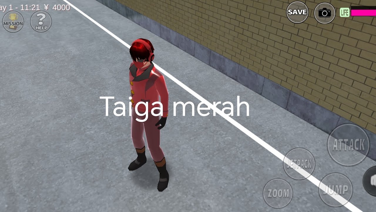Baju taiga warna merah 70 SUBRIBE 🟥🟥😱