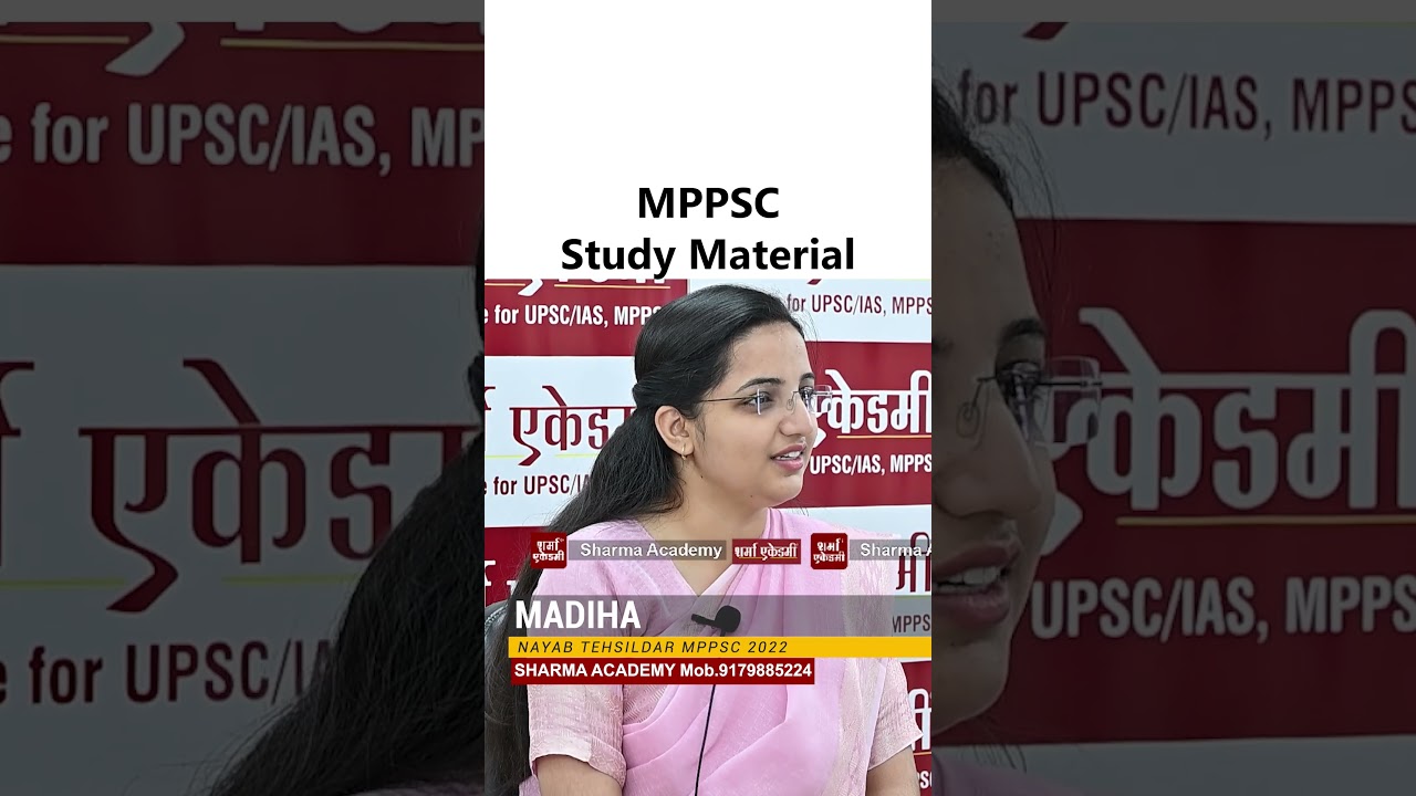 MPPSC Notes in English & Hindi PDF Free Download #MPPSCNotes