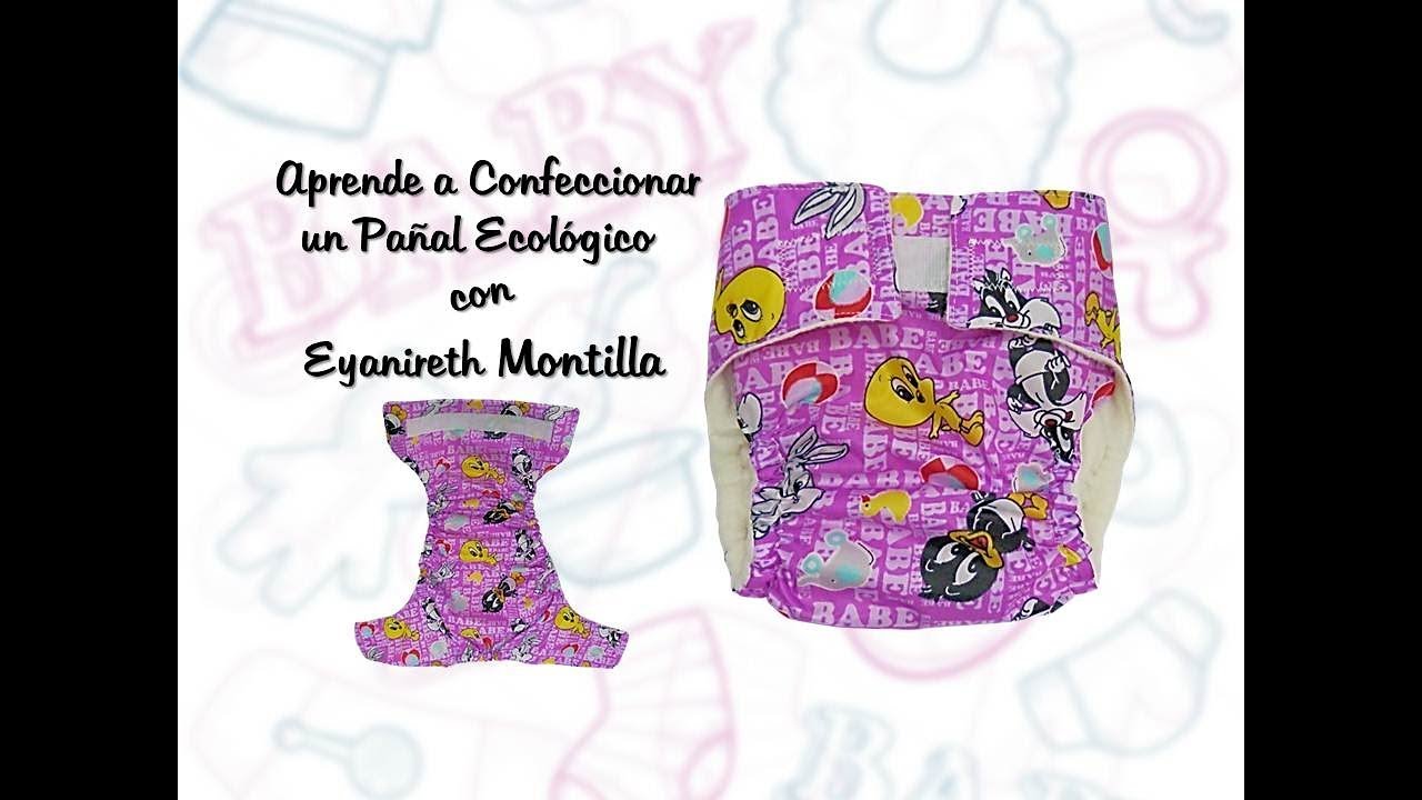 Aprende a confeccionar un Pañal Ecologico