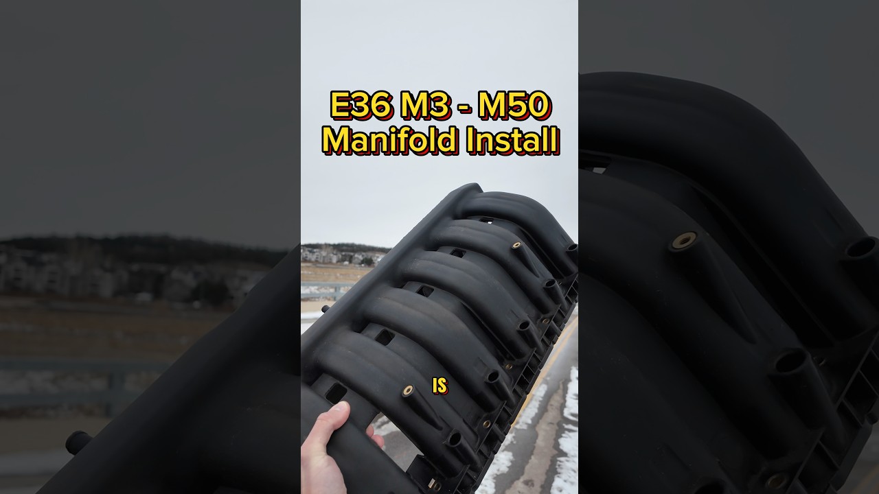 Является ли впускной коллектор M50 лучшей модификацией для поздних моделей E36? #bmw #e36 #m50man...