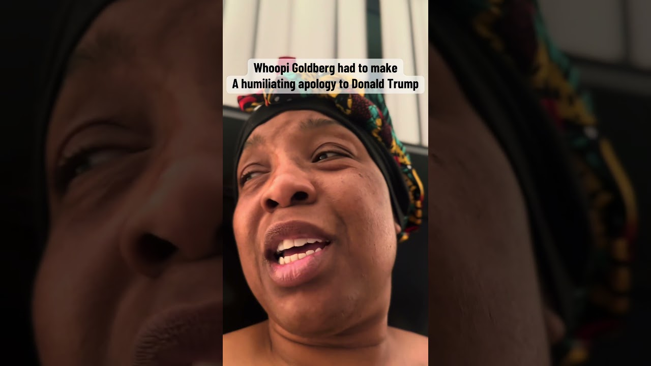 Whoopi Goldberg had to issue a humiliating apology to Trump #whoopigoldberg #theview #trump