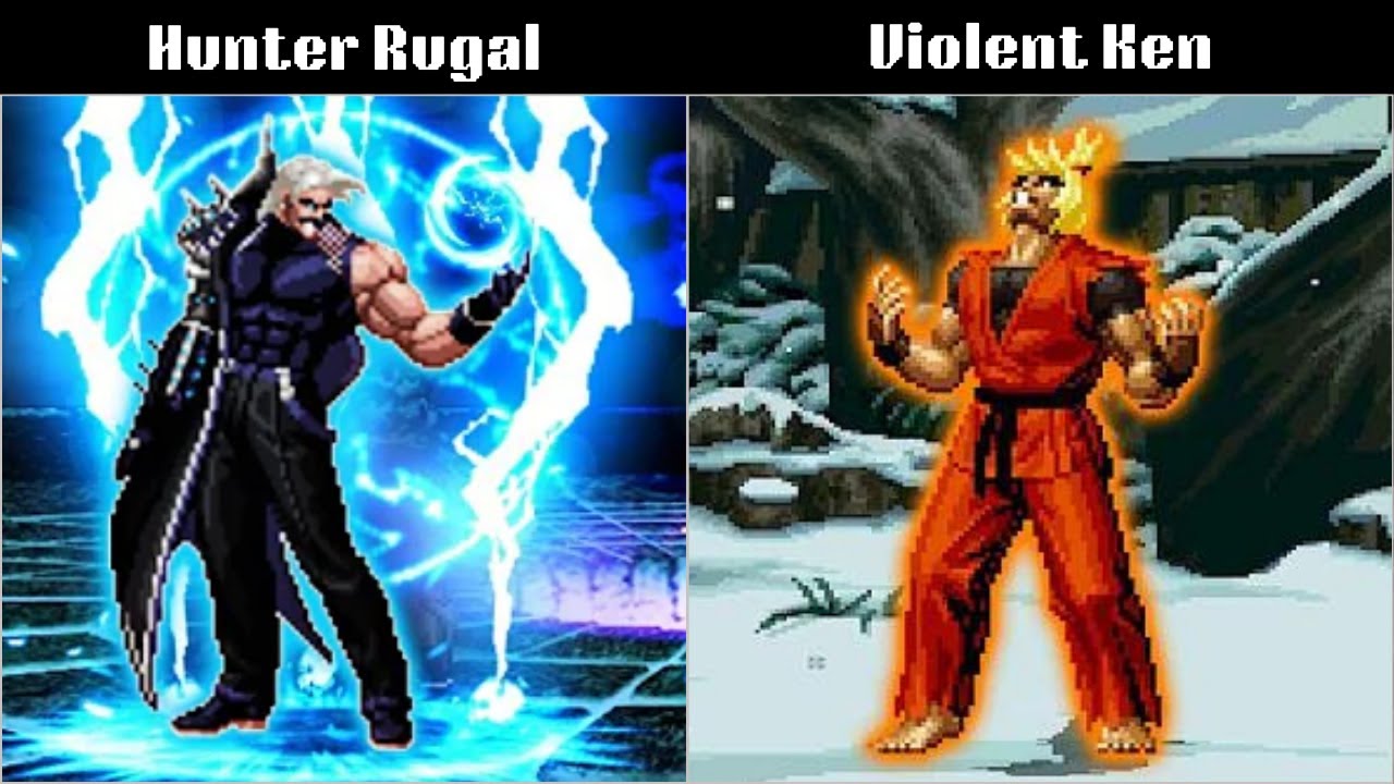 🎮 KOF Mugen 🔥 Hunter Rugal vs Violent Ken ☣️ Epic 1v1 Fight