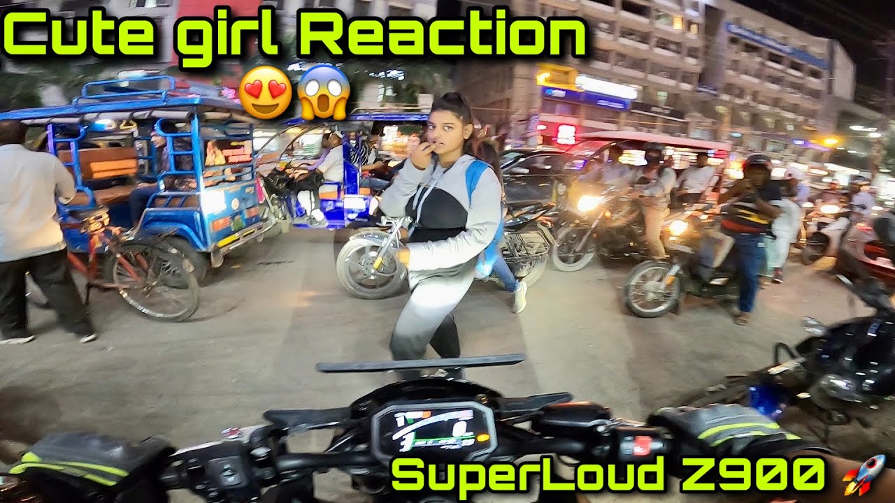 PUBLIC REACTION 😱 on SuperLoud Z900 🚀 | ZARA vs GODZILLA | STREET RACE is Back 🔥