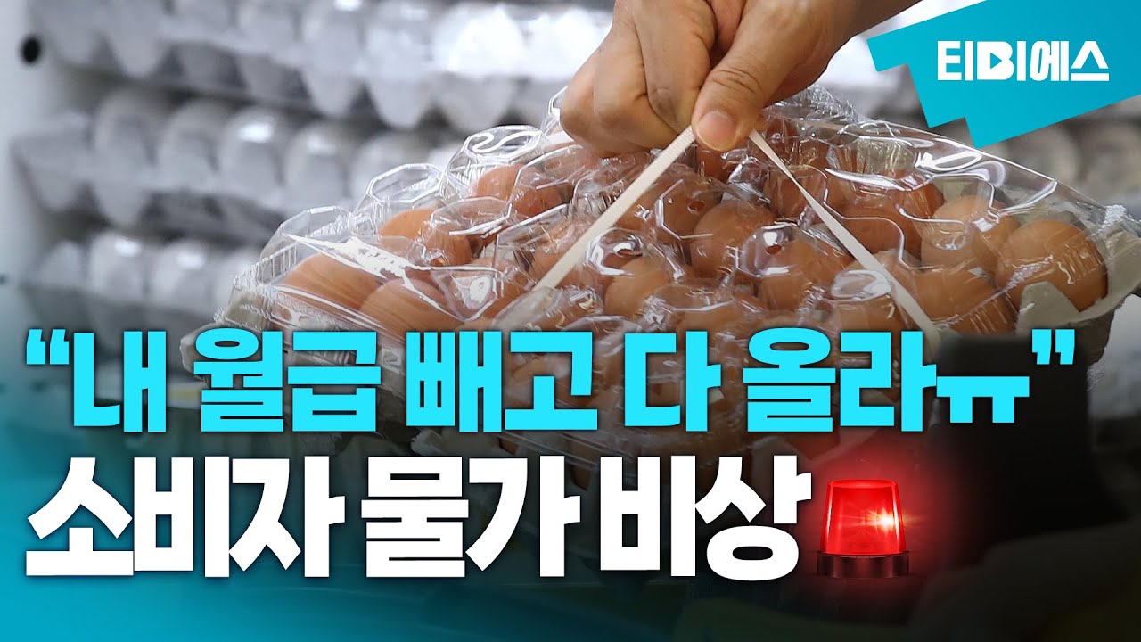 '월급 빼고 다 올랐다'&hellip;장바구니 물가 비상