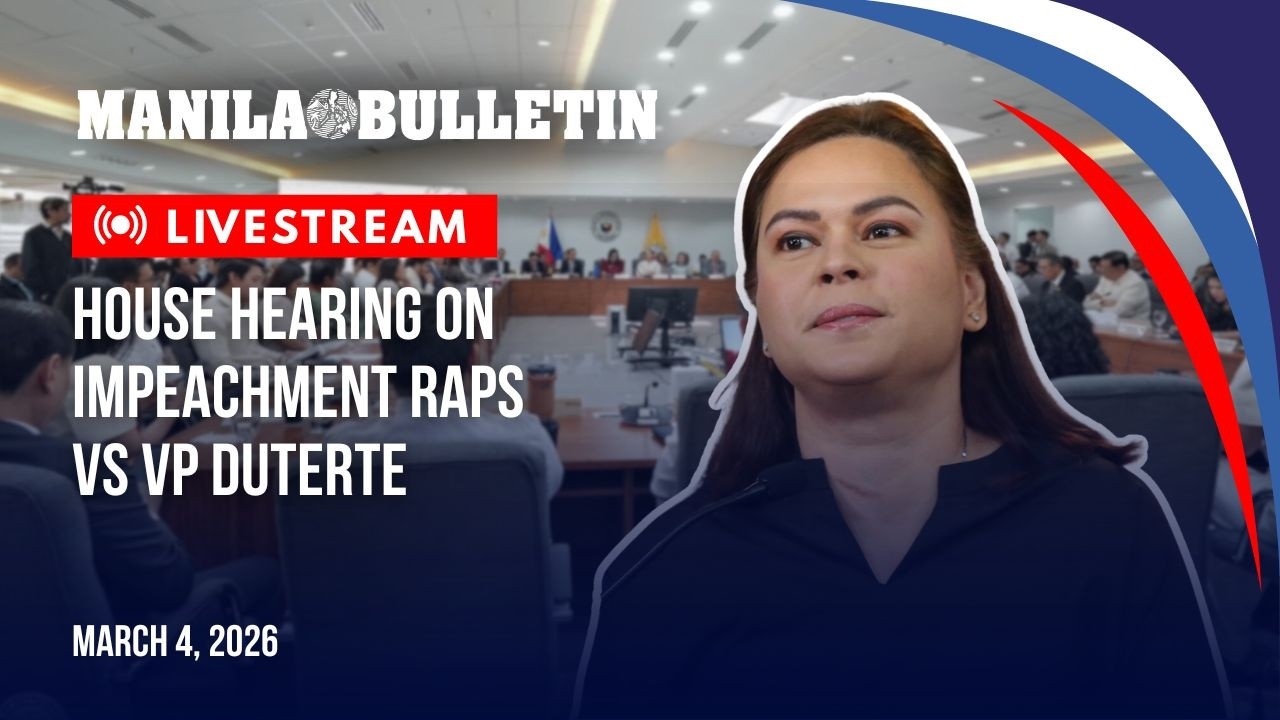 LIVE: House hearing on impeachment raps vs VP Duterte | Mar. 4