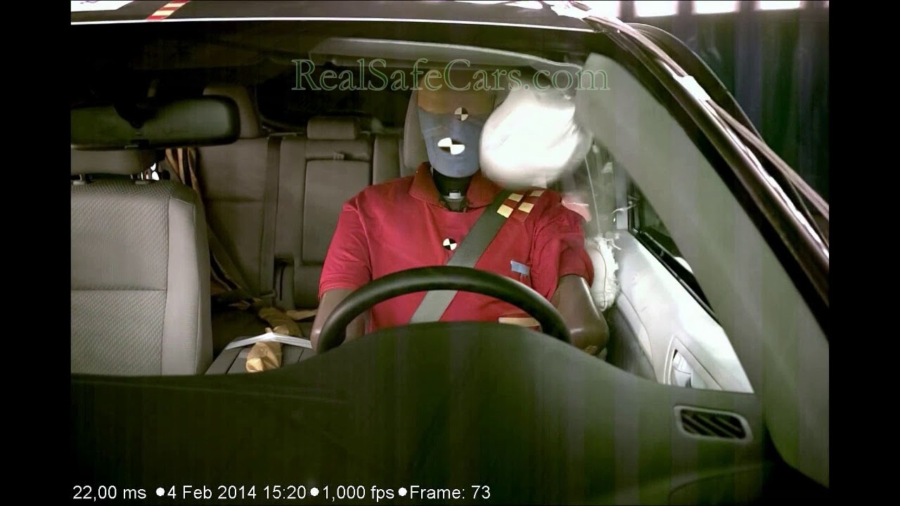 Toyota Highlander (2014-2019) Crash Tests (Front, Side, Rear-End, Side-Pole)