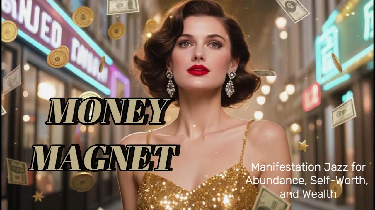 Money Magnet 💸 | Jazz Manifestation Song for Abundance & Wealth Affirmations