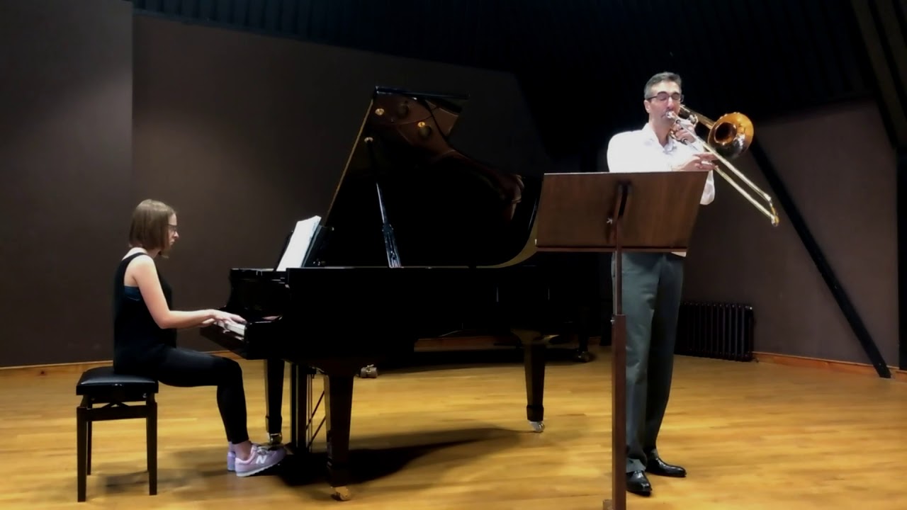 Larsson - Concertino for Trombone and Piano: I. Preludium: Allegro pomposo