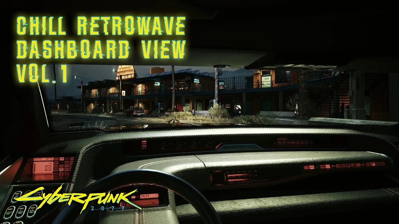 CHILL SYNTH | RETROWAVE | Cyberpunk Dashboard Vol. 1