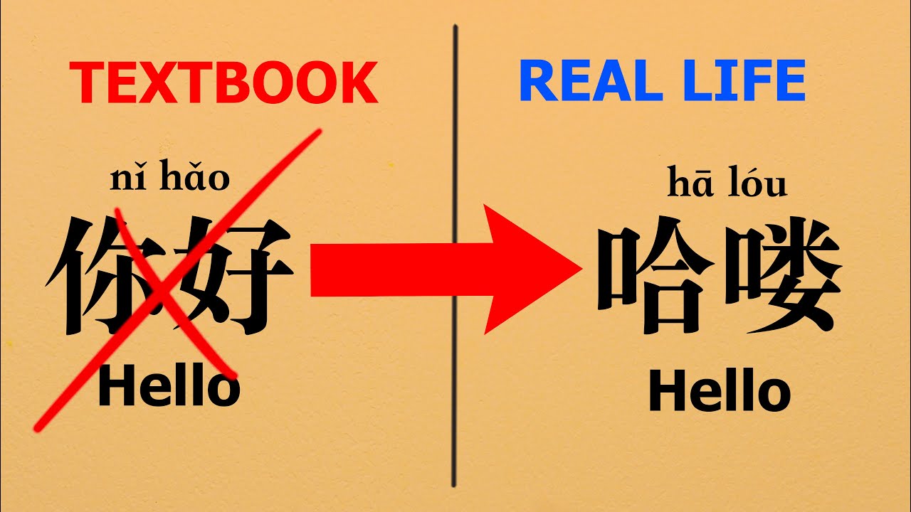 SPEAK LIKE A NATIVE: Textbook Chinese vs Real Life Chinese