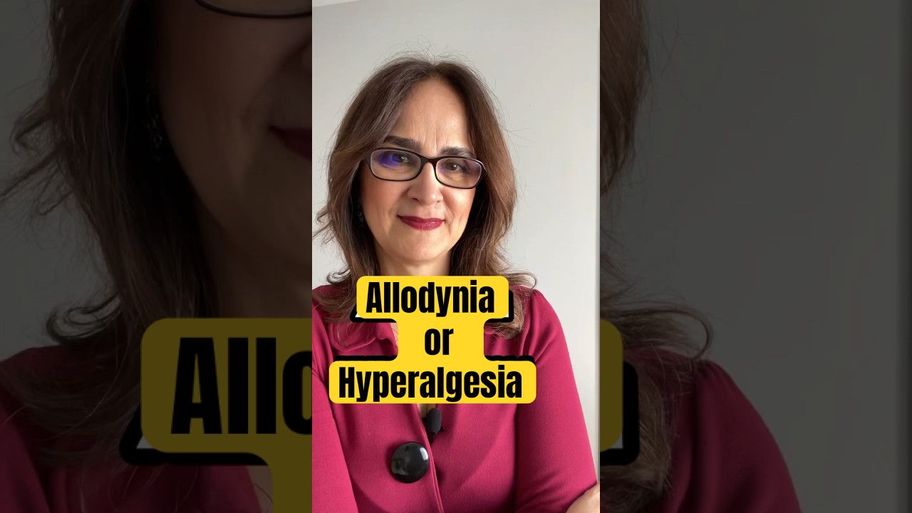 Аллодиния или гипералгезия