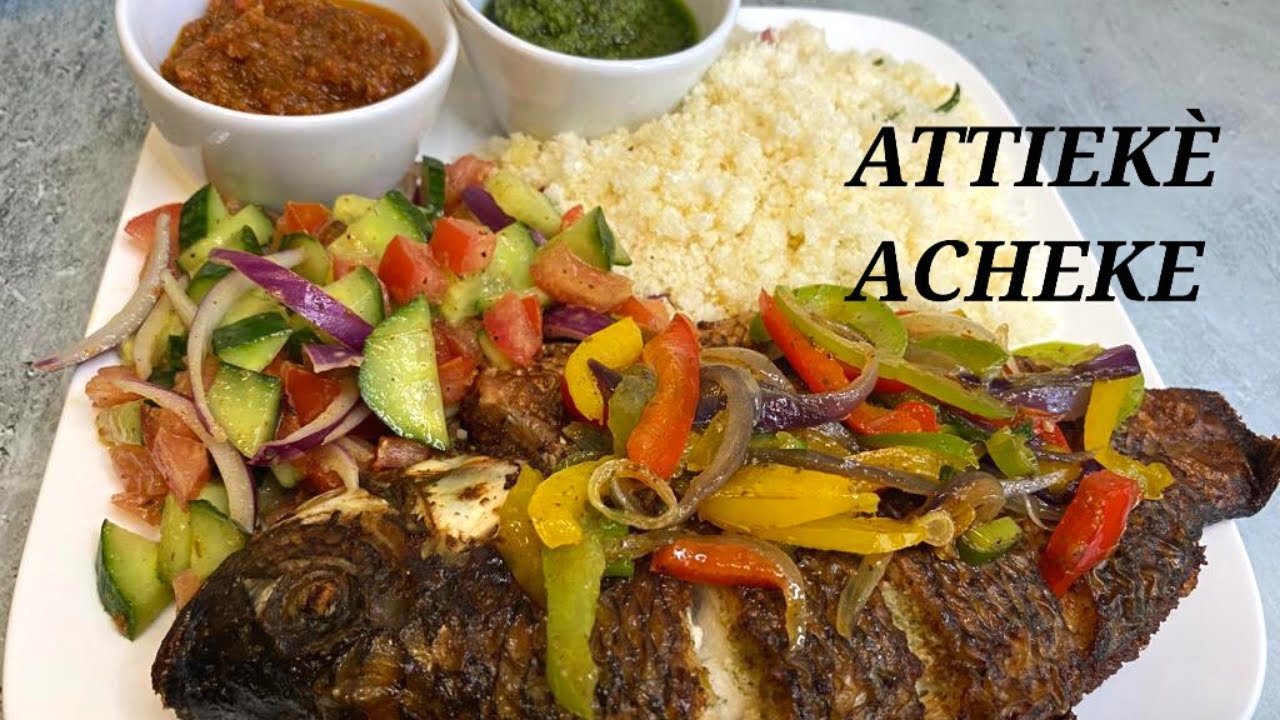 Как приготовить аттиеке/ачеке с нуля//Подробный рецепт// Кухня Масофа
