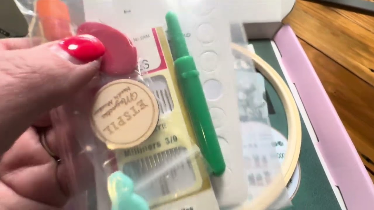 I Couldn't Believe Everything This Embroidery Set Had!