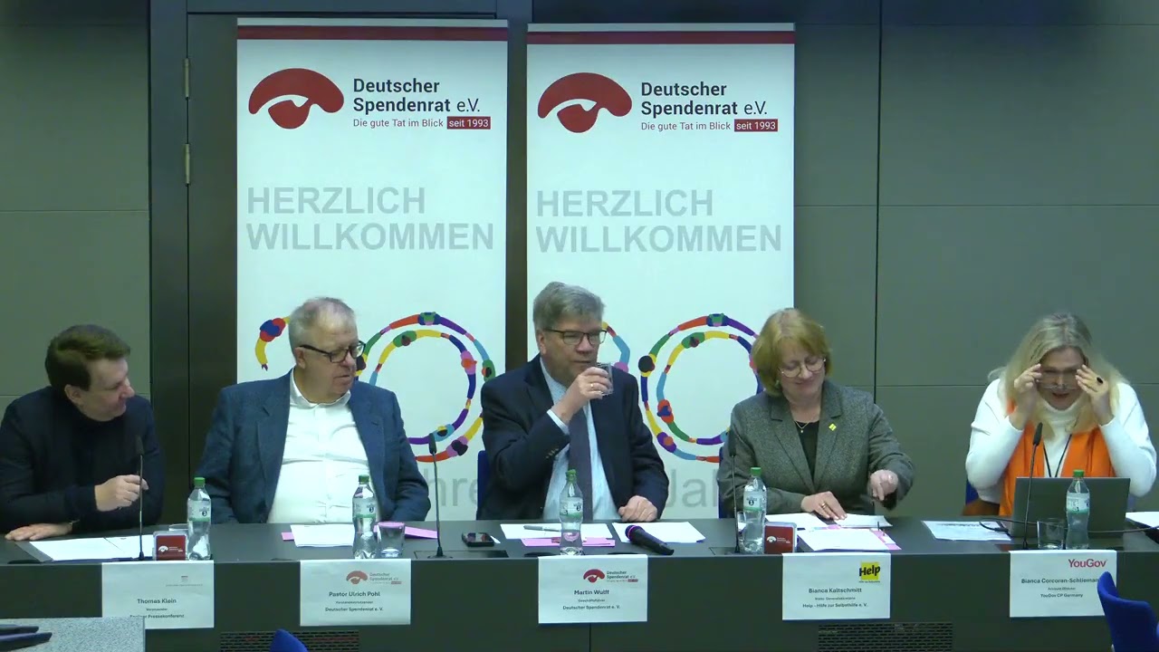 Bilanz des Helfens 2025 – Mitschnitt der Pressekonferenz (18.02.2026)
