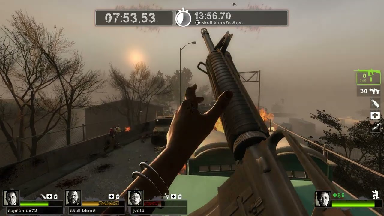 Left 4 Dead 2 Survival (01/03/26) Epic Tank Boom!