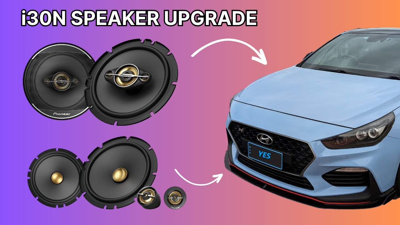 Speaker Upgrade (Pioneer TS-A1601C & TS-A1681F) Walk through | Hyundai i30N