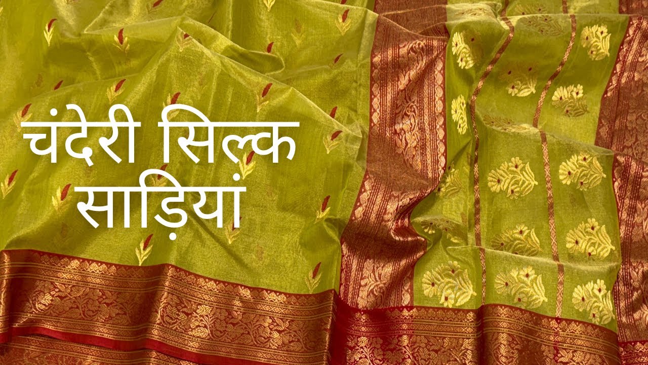Chanderi silk sarees new collection 