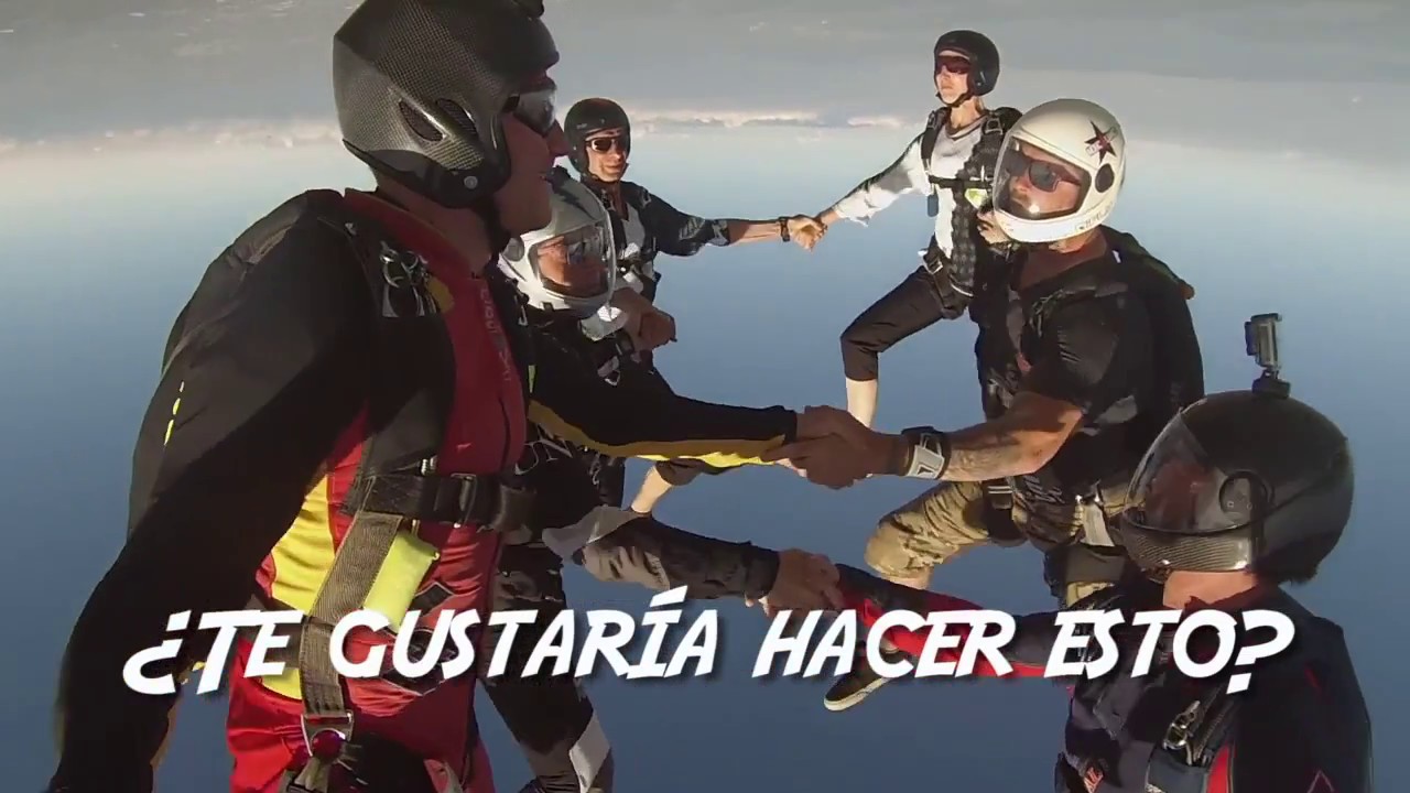¡Realiza tu curso de paracaidismo AFF!