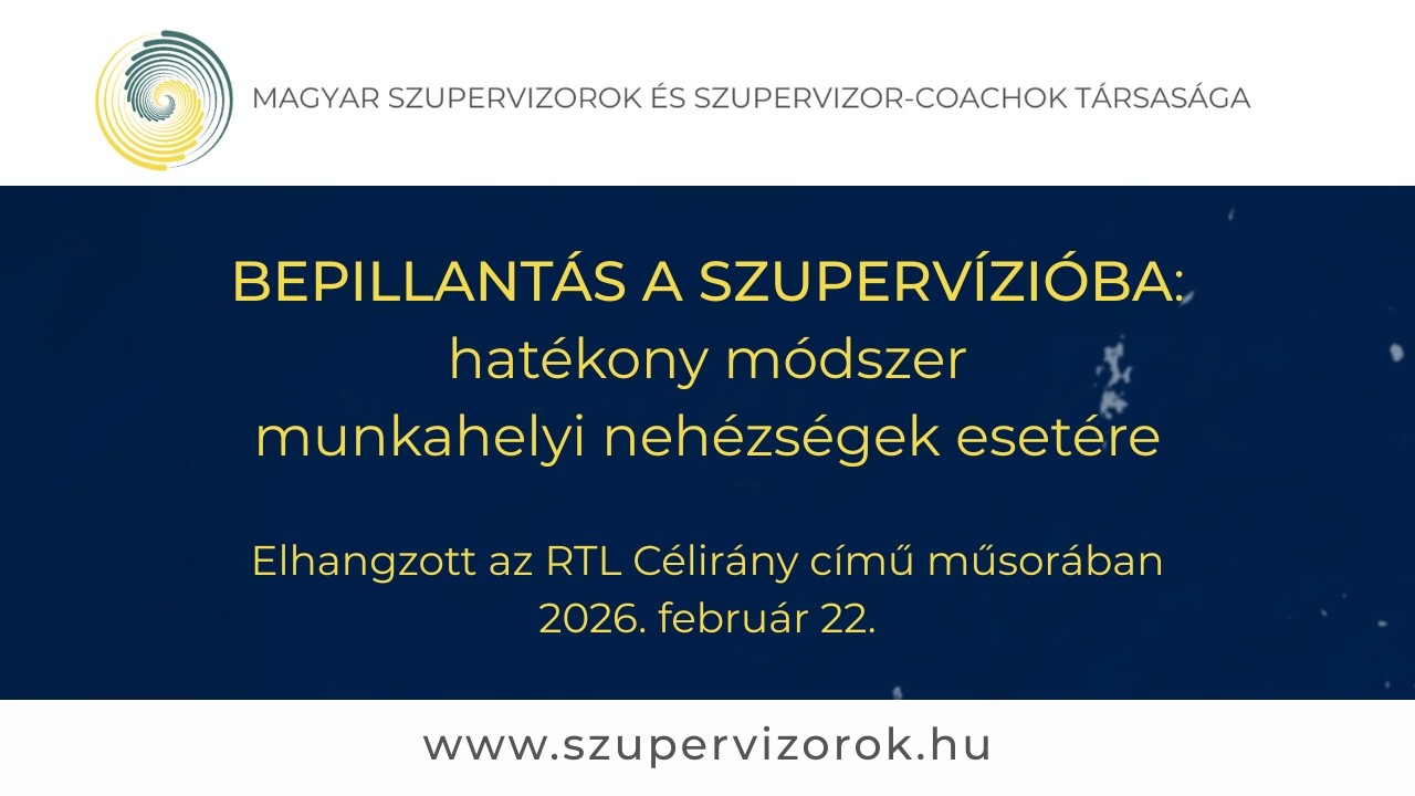 Bepillantás a szupervízióba: hatékony módszer munkahelyi nehézségek esetére
