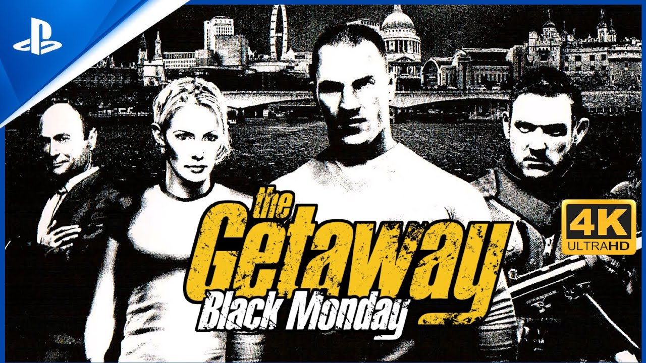 THE GETAWAY BLACK MONDAY - Remastered Gameplay 4K 60FPS