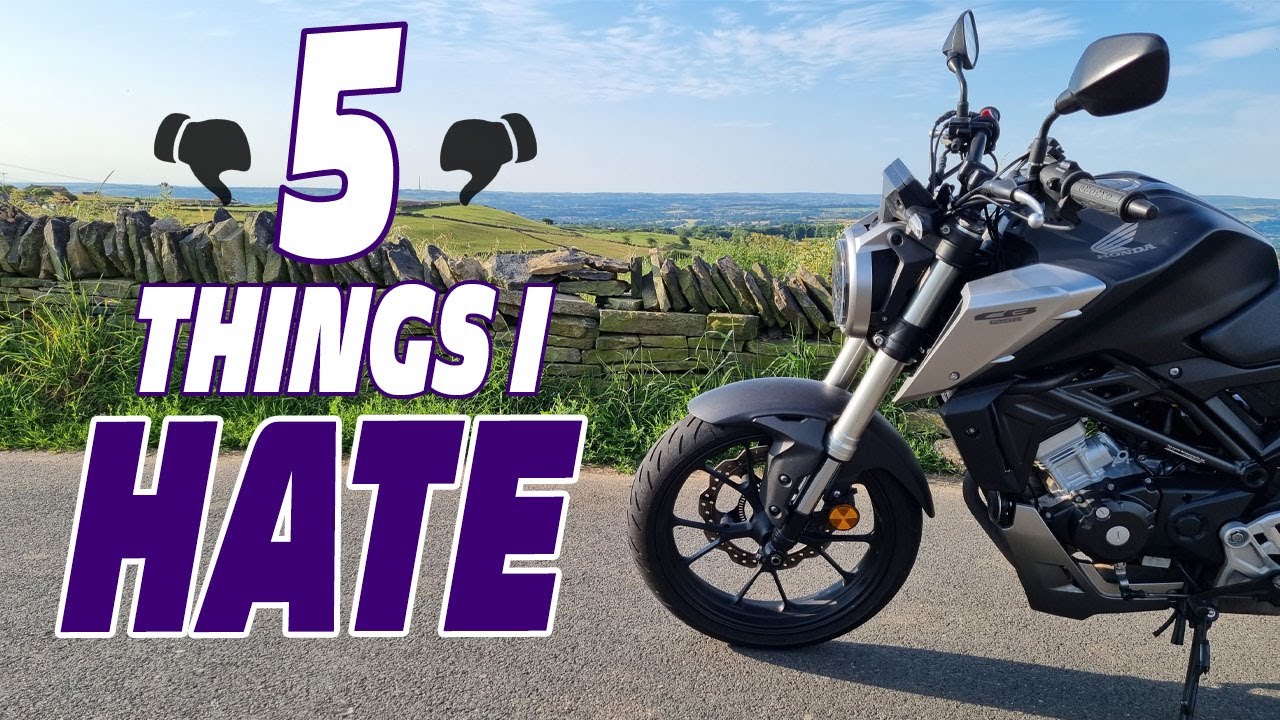 ТОП-5 вещей, которые я НЕНАВИЖУ в своей HONDA CB125R 2019 года