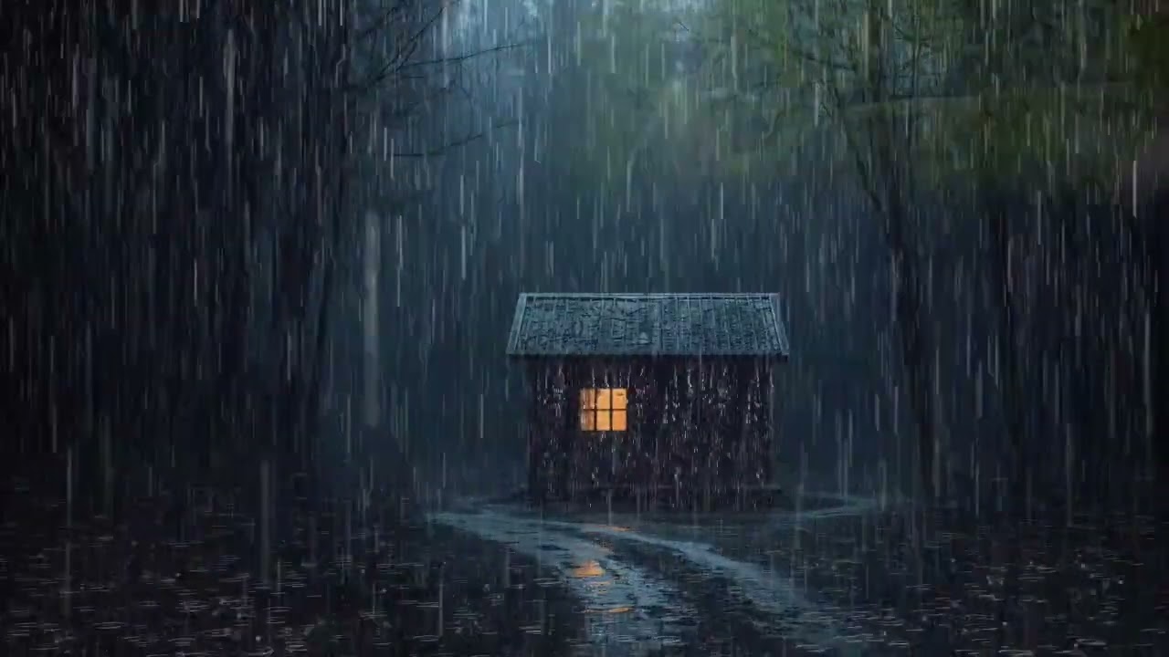 Sounds Of Rain And Thunder For Sleep - Rain Sounds For Relaxing Your Mind And Sleep Tonight, ASMR