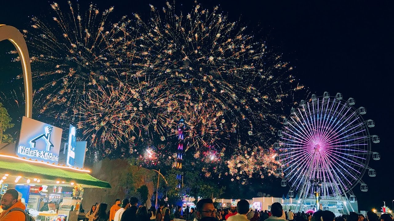 The WORLD Largest 62 Min Guinness World Record Fire Works Show at Abudhabi | 2026 | PART -3