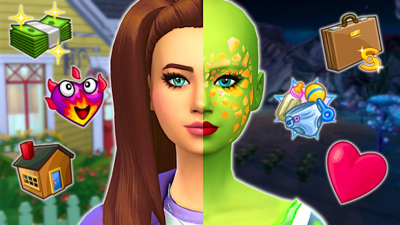 Can my Alien sim live a normal life undetected? // Sims 4 Alien storyline