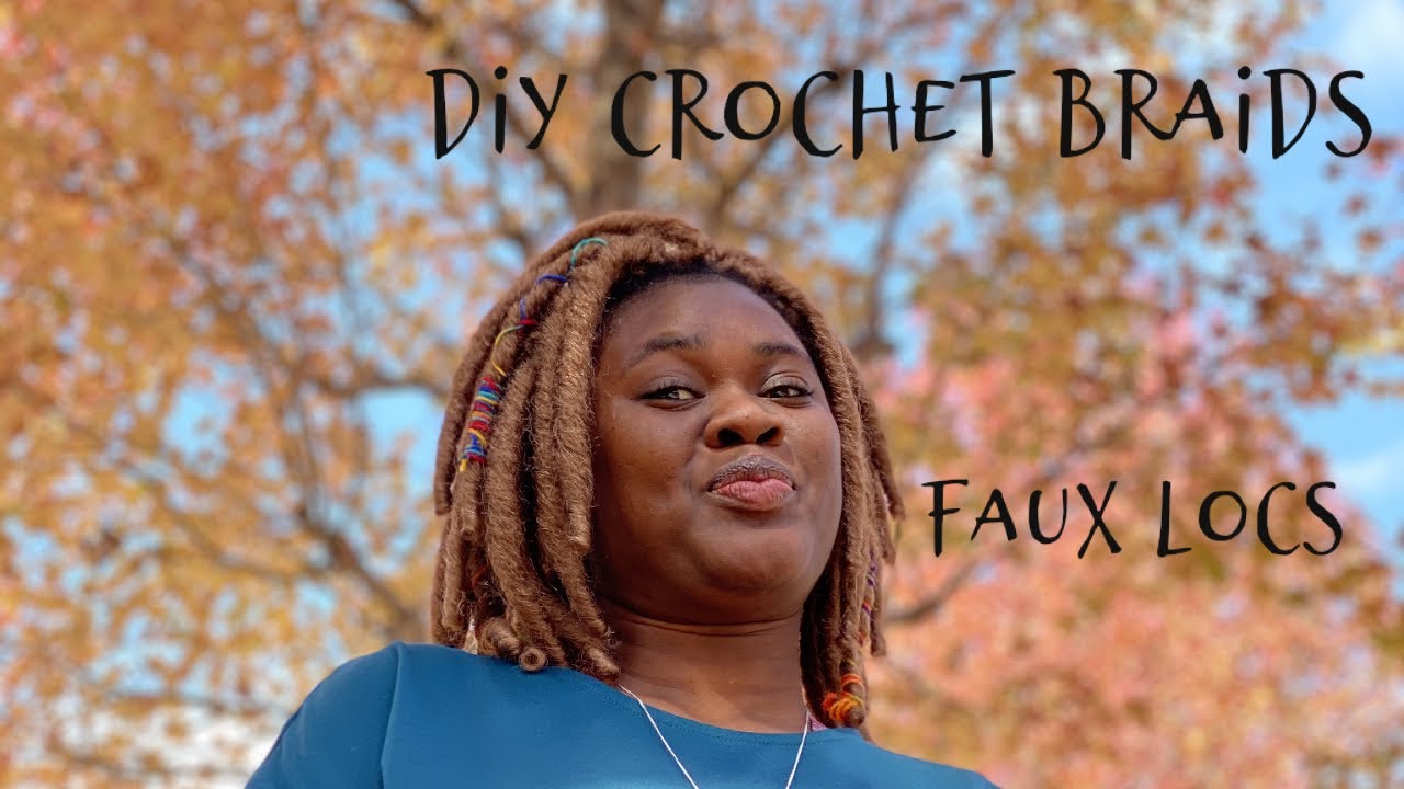 DIY CROCHET BRAIDS//FAUX LOCS //BEGINNERS CROCHET//