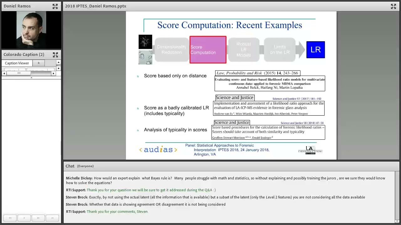 Likelihood Ratio Computation for Multivariate Trace Evidence