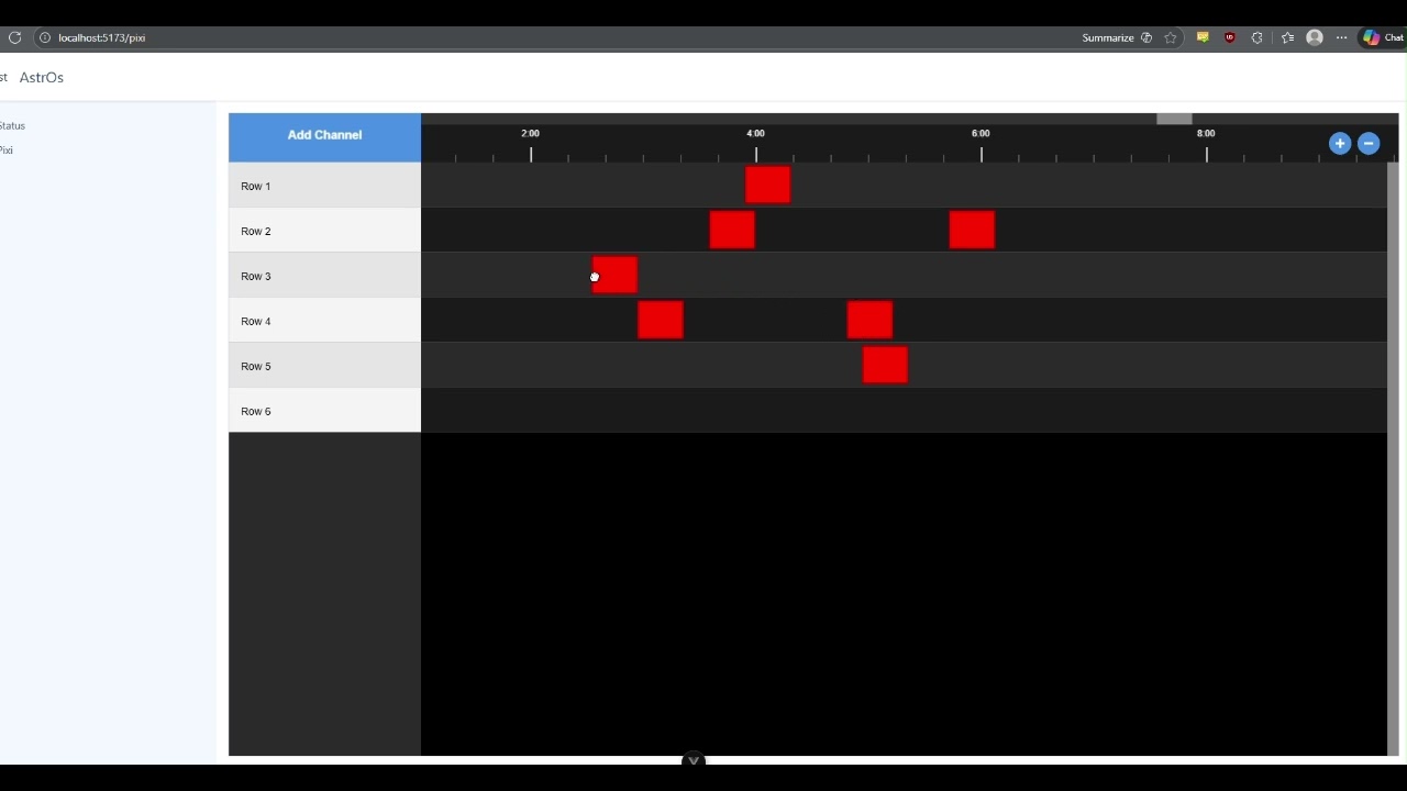 AstrOS Drag and Drop Scripting  Concept