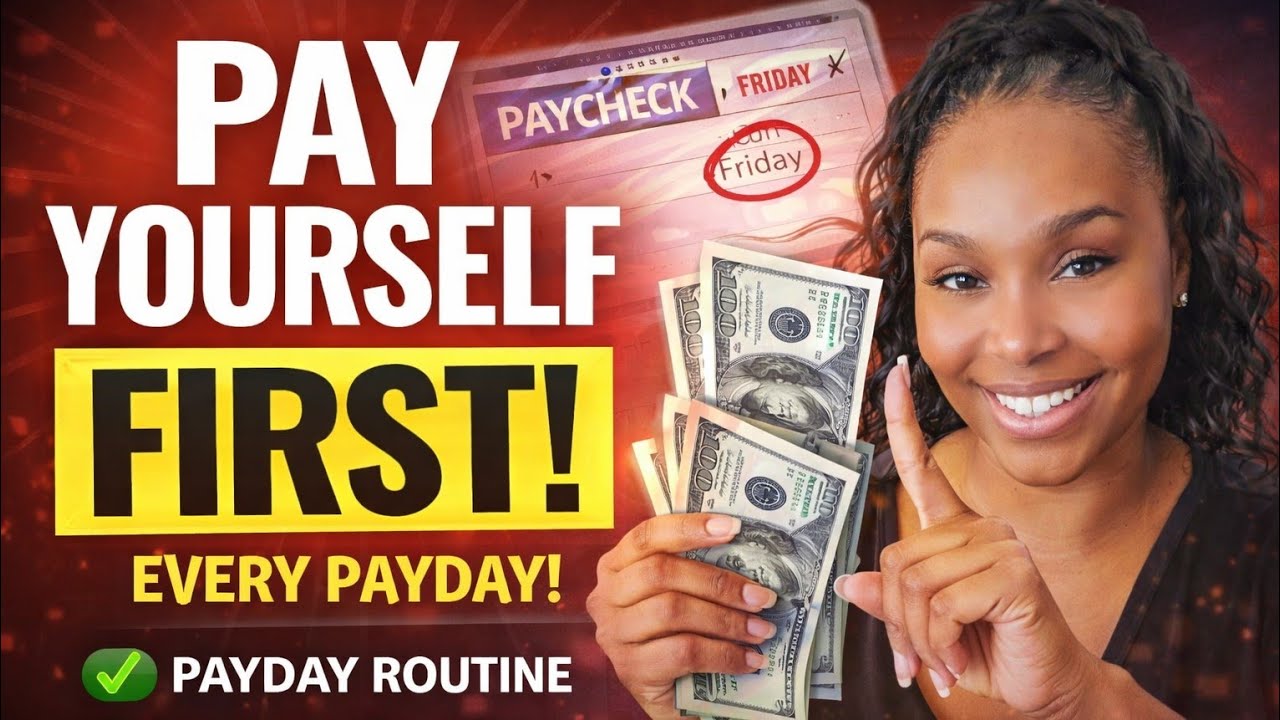 Payday Routine - How to Pay Yourself First (Do this When You get Paid)