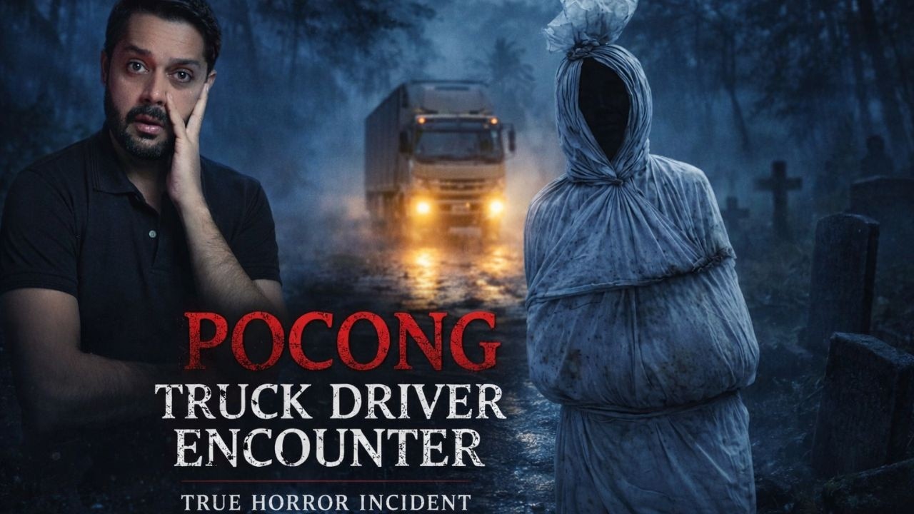 Pocong Ghost Encounter | Pakistani Truck Driver Horror Story in Malaysia (Real Incident)