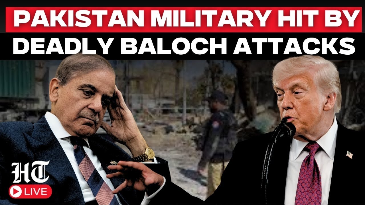Watch LIVE: Pakistan Army Faces Fresh Wave Of Baloch Attacks Amidst Internal Strife