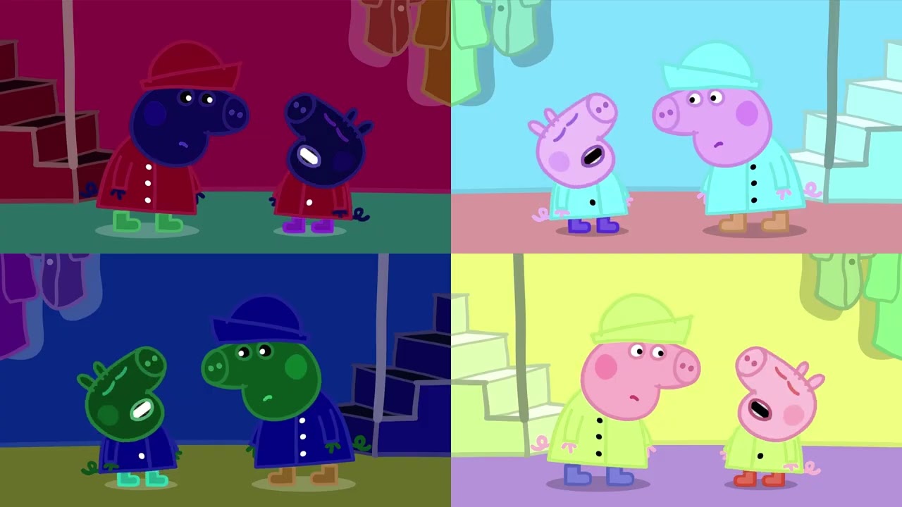 Combined George ! That's Disgusting ! Peppa Pig Effects Sponsored By Klasky Csupo 2001 Effects