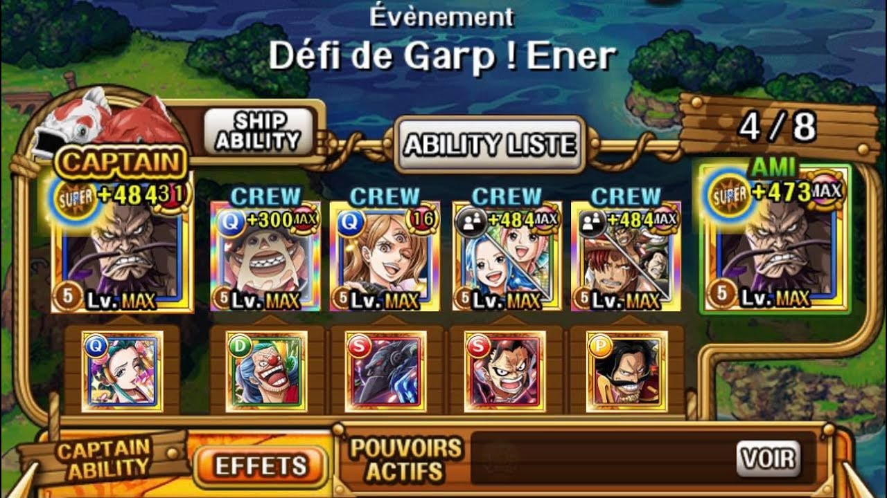 Garp&rsquo;s challenge - Enel QCK ! Autowin with Kaido V2! (One Piece Treasure Cruise)