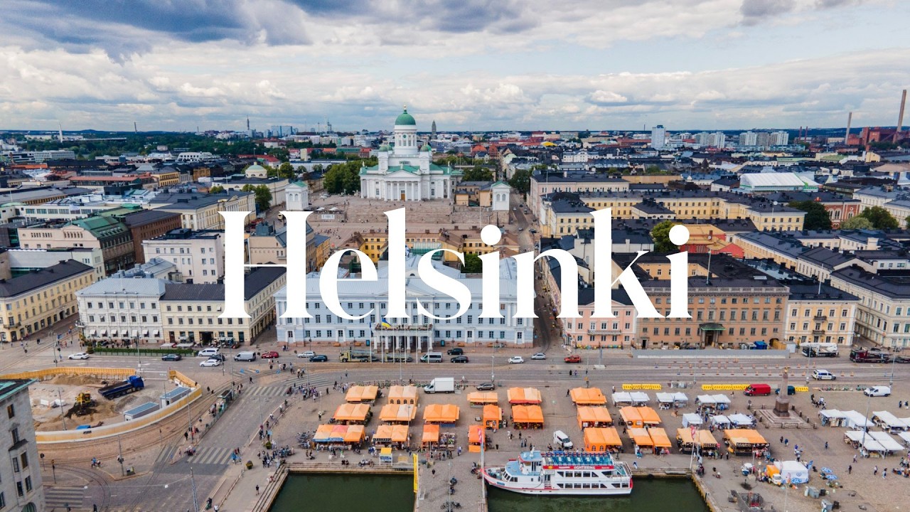 HELSINKI | Finland by Drone in 4K - DJI Mavic Air 2 (Extended Cut)